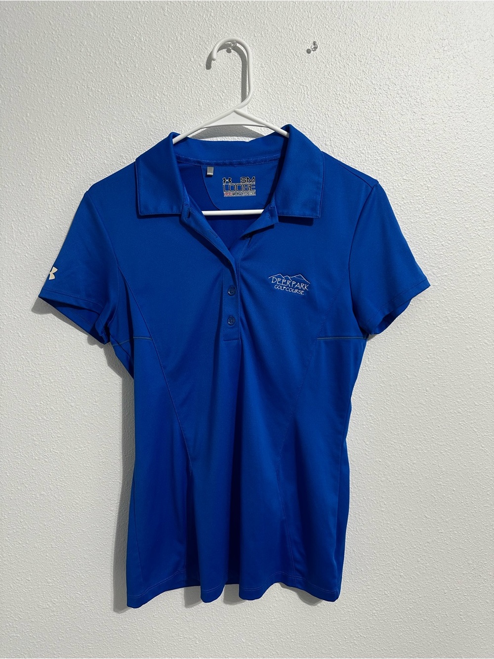 Under Armour Women’s Royal Blue Short-Sleeve Polo